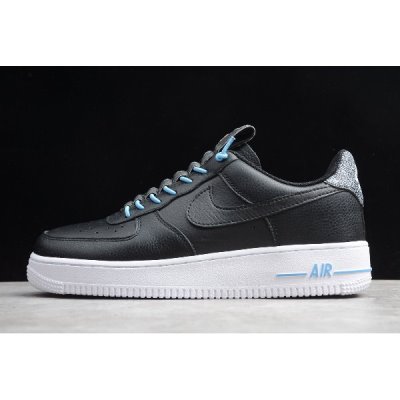 Nike Air Force 1 '07 Lux Siyah / Açık Mavi Kaykay Ayakkabı Türkiye - IW1JDKVS